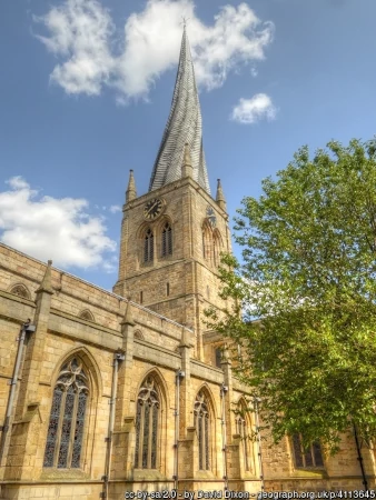 Picture of Chesterfield Crooked Spire [53.2362453987087, -1.424279677206804]